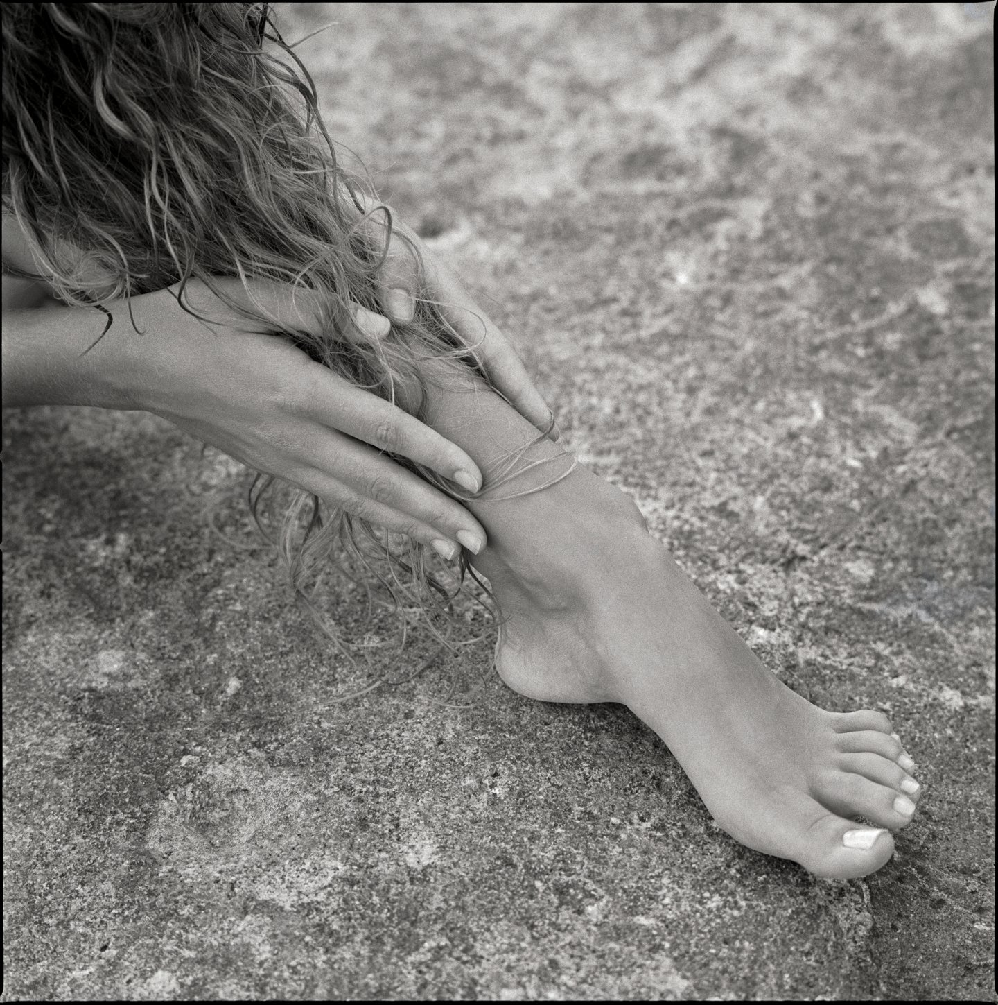 "JOANNE'S FOOTH" — TUSCANY (ITALY) 1990 — SILVEREYE — ARCHIVAL PIGMENT PRINT