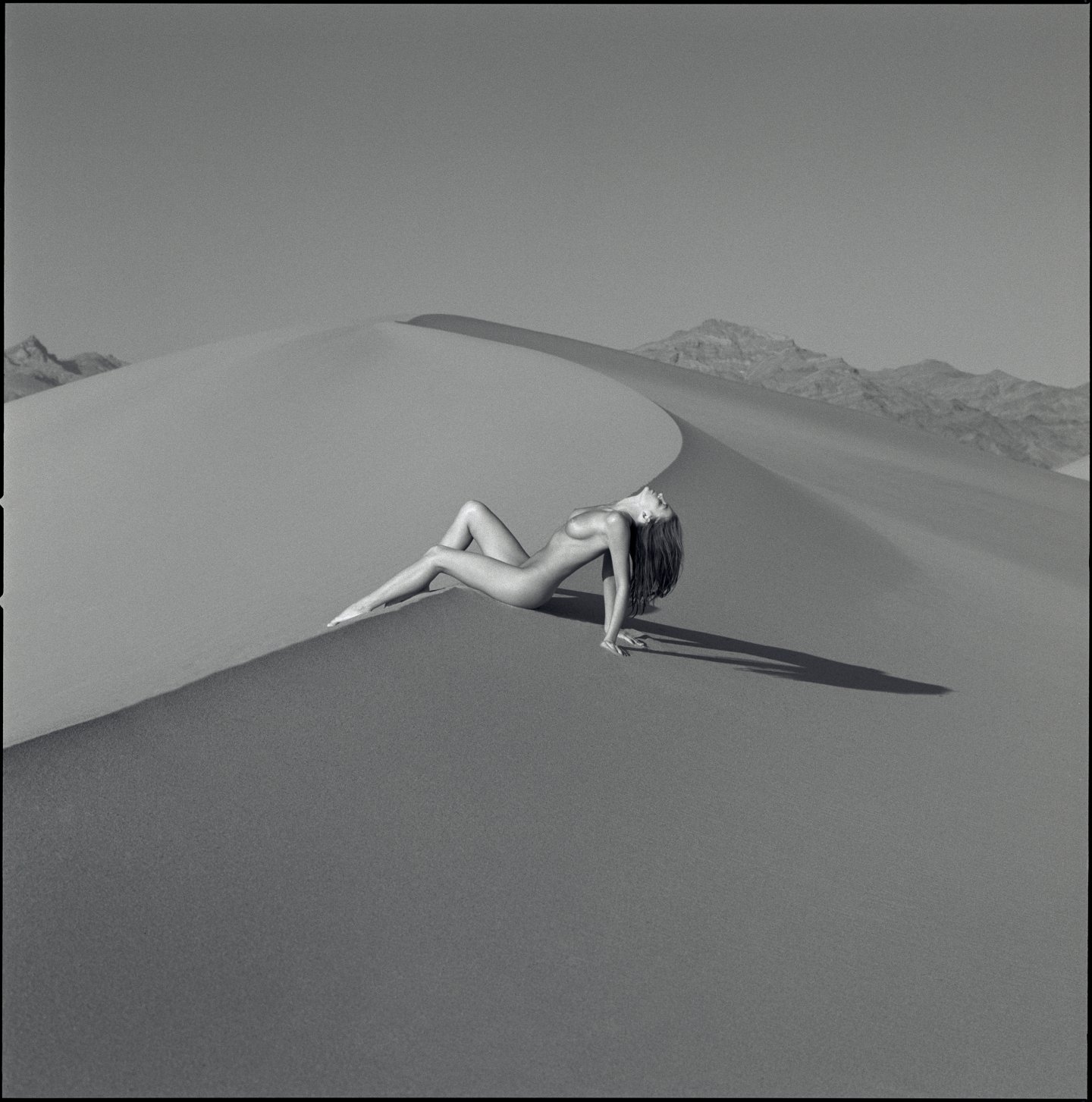 "ALINA DEATH VALLEY" — DEATH VALLEY (CA) 1995 — SILVEREYE — ARCHIVAL PIGMENT PRINT