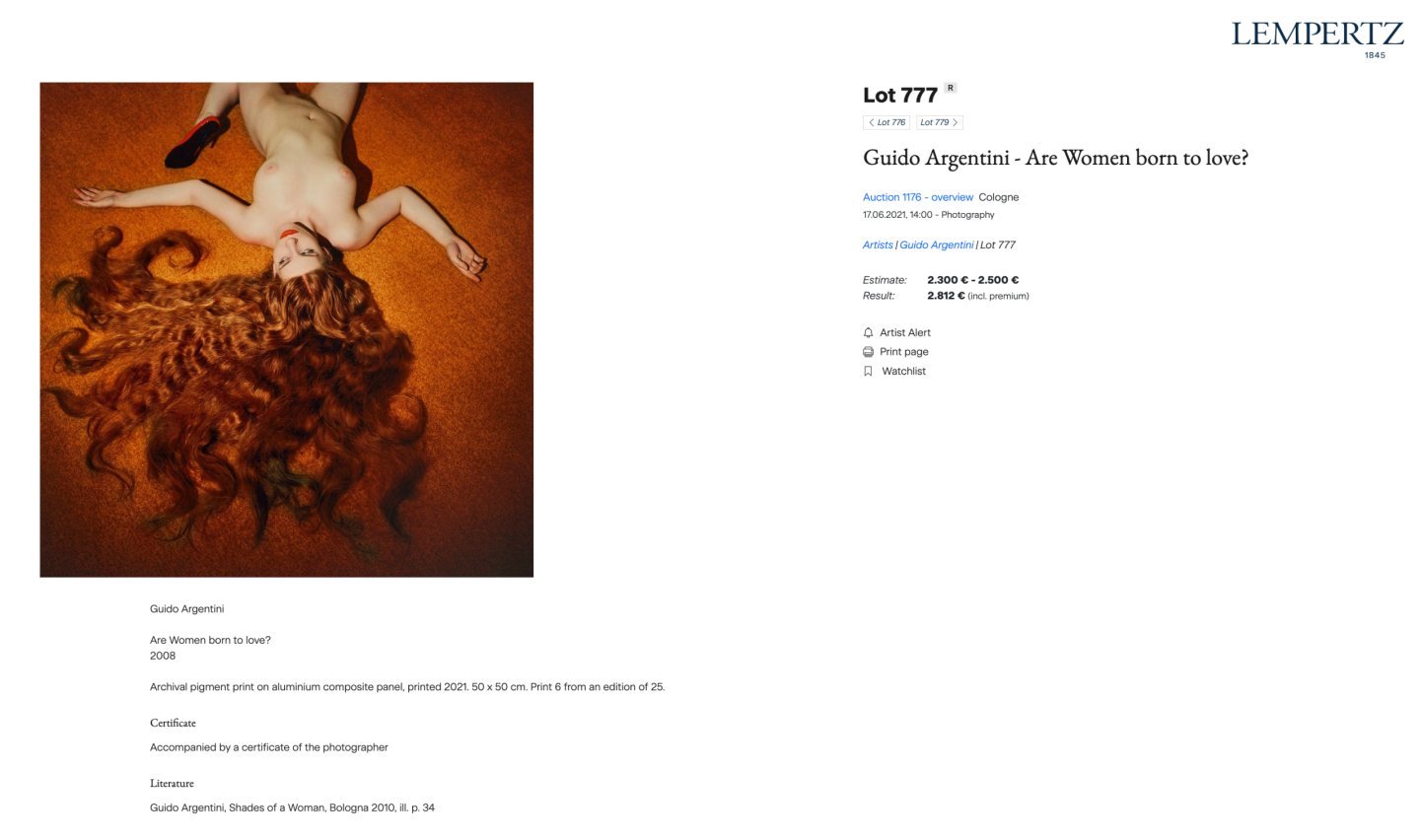 LEMPRTZ — ARE WOMEN BORN TO LOVE?