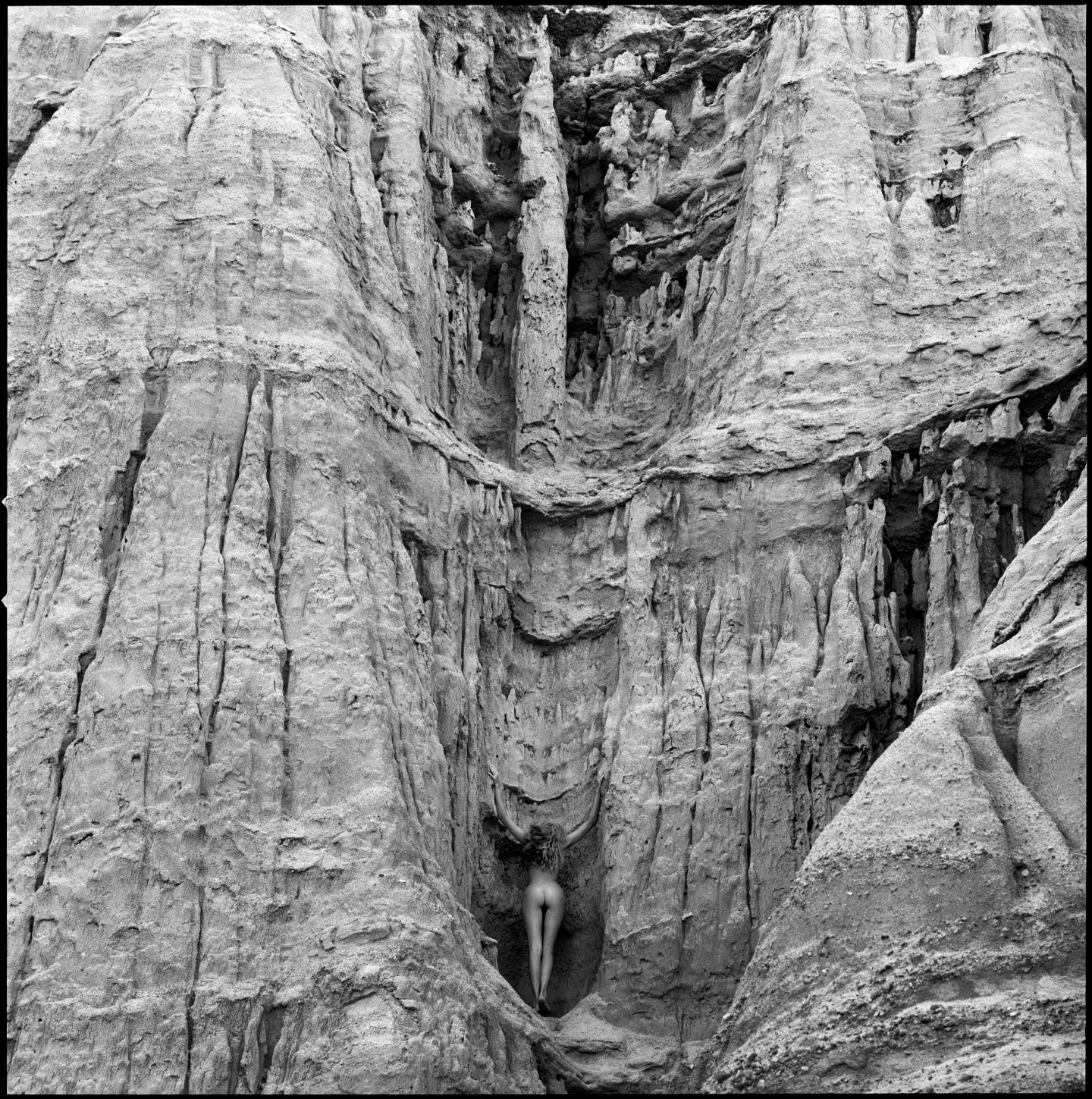 "RED ROCKS CANYON" — RED ROCKS CANYON (CA) 1995 — SILVEREYE — ARCHIVAL PIGMENT PRINT