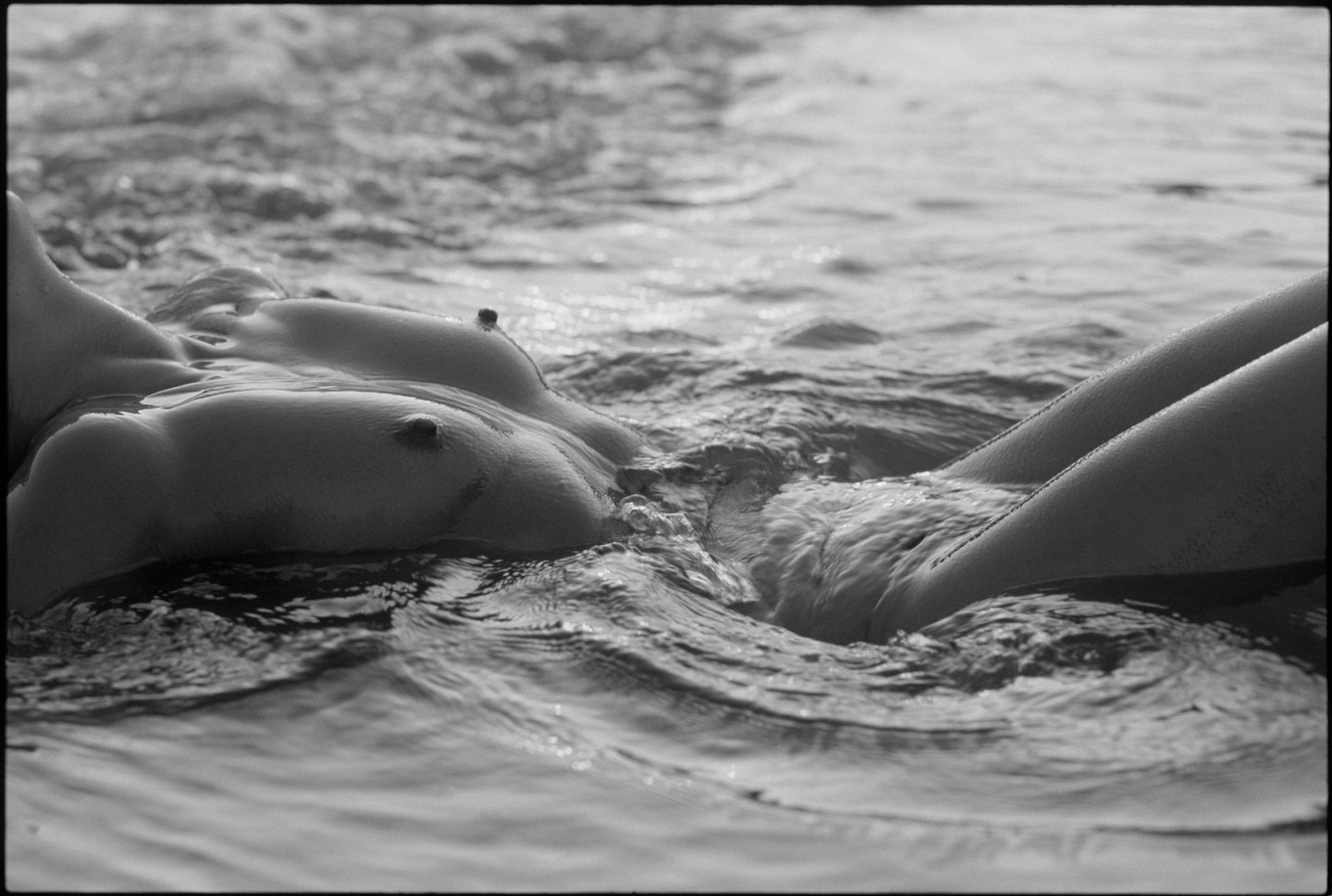 "GAIA IN THE SUNSET LIGHT" — SARDEGNA (ITALIA) 1987 — SILVEREYE — ARCHIVAL PIGMENT PRINT